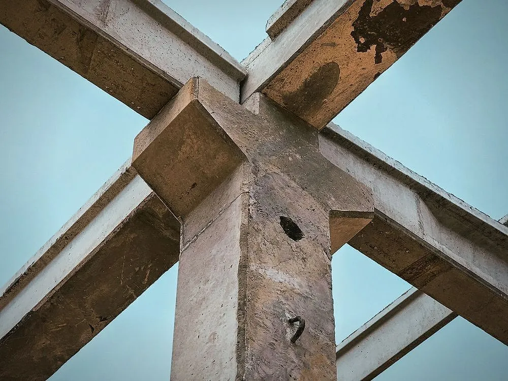 A larger structural concrete pour for commercial work